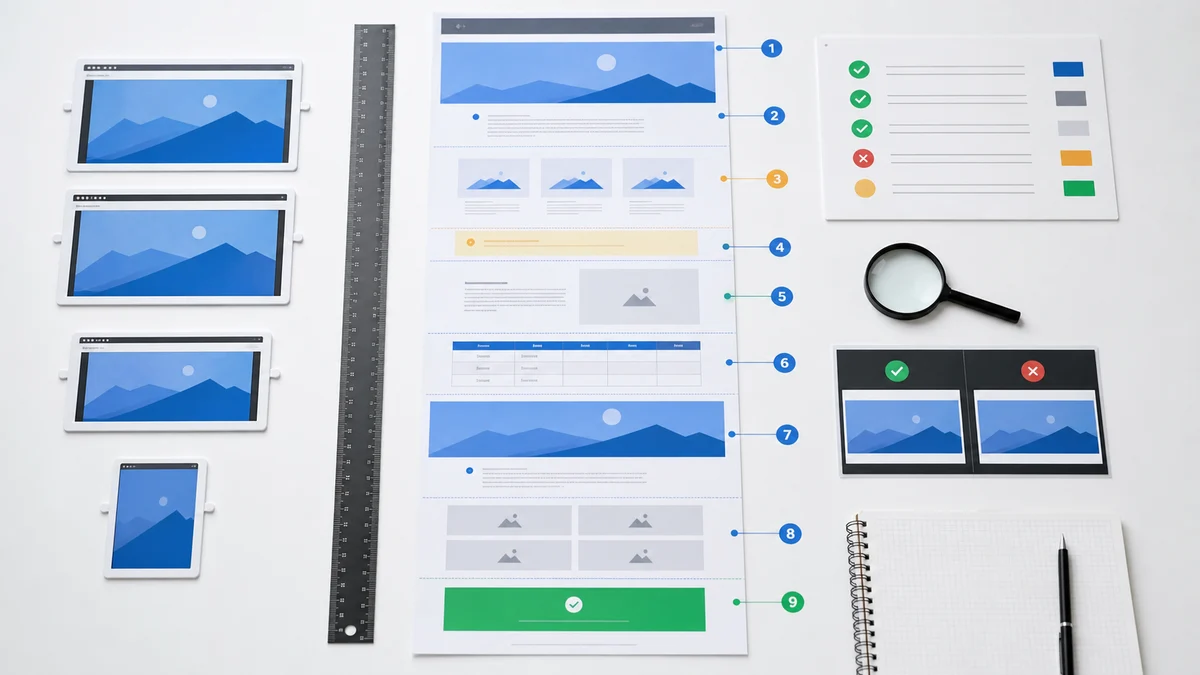 Build a Reproducible Full-Page Screenshot Test: Fixture, Markers, and Acceptance Record